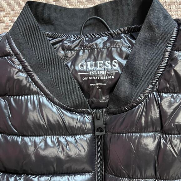 GUESS Mens Puffer Jacket Sz XL - Picture 6 of 6